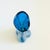 MCM Striped Blue Swung Glass Vase For Sale - Image 9 of 10
