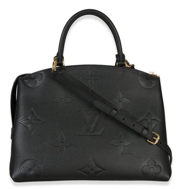 Louis Vuitton Black Monogram Empreinte Giant Grand Palais For Sale - Image 4 of 8