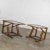 Vintage StavOak End Side Tables From Jack Daniels’ Barrel Staves by Jobie G. Redmond 1981 - A Pair For Sale - Image 11 of 13