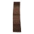1970s Vintage Handmade Wool Cotton Brown Runner Rug For Sale