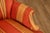 Custom Quality Pair Of Mahogany Fanback Wing Chairs For Sale - Image 9 of 18