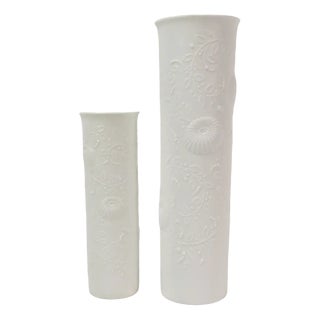 Porcelain Vases from Kaiser, Germany, 1960s, Set of 2 For Sale