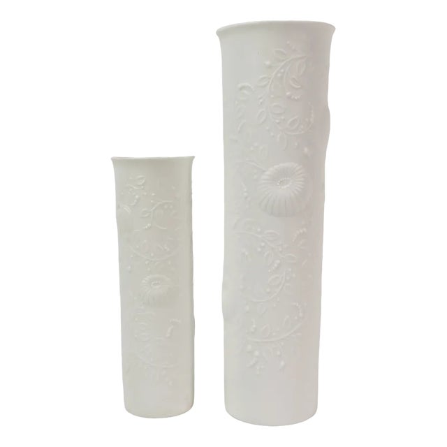 Porcelain Vases from Kaiser, Germany, 1960s, Set of 2 For Sale