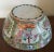 Large antique 19th c. Chinese export famille rose mandarin punch bowl profusely decorated inside and out with birds,...