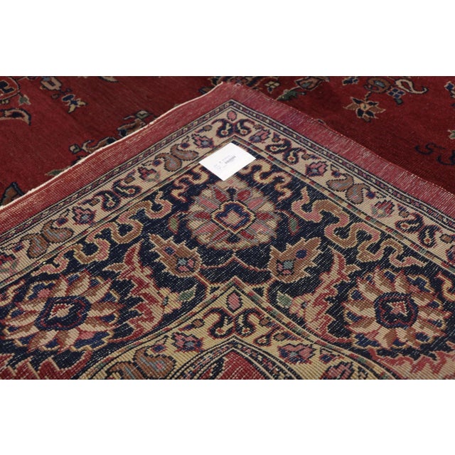 Early 20th Century Antique Turkish Sparta Rug - 09'09 X 13'05 For Sale - Image 5 of 6