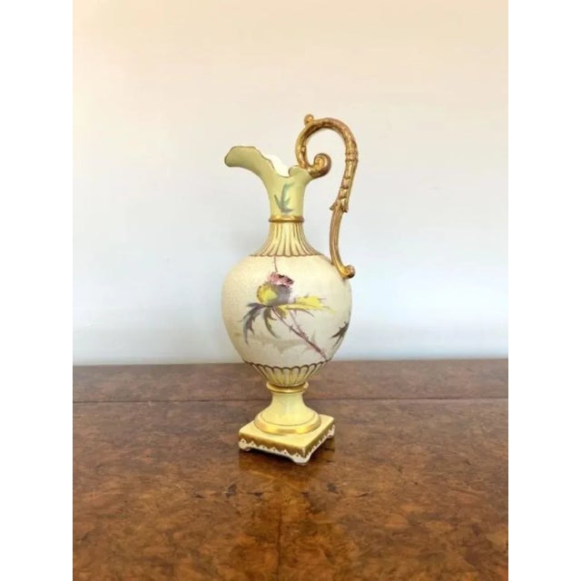 Antique Victorian Ewer, 1880 For Sale - Image 4 of 7