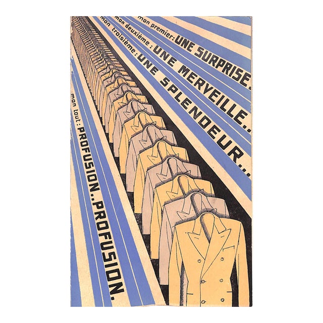 West-End Tailors Hiver 1929 For Sale