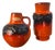 Vases in Fat Lava from Kreutz Keramik, Set of 2 For Sale