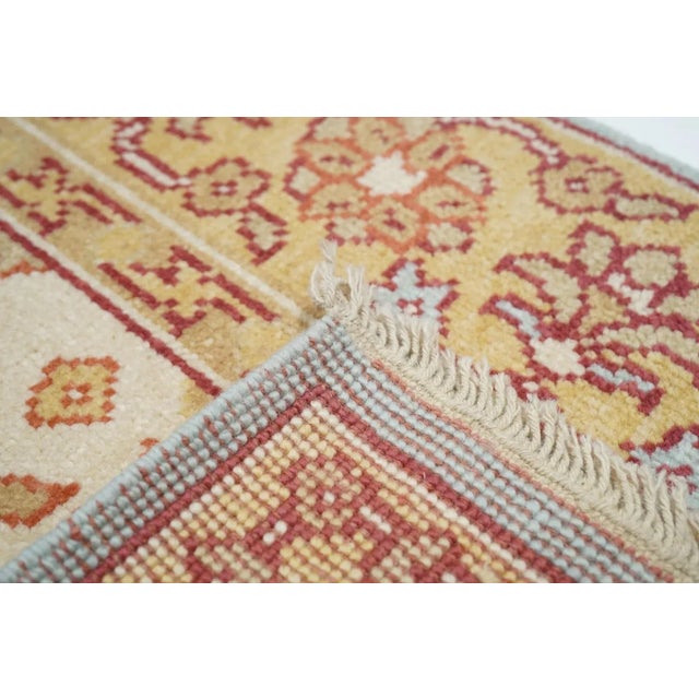 Oushak Rug 4' X 6' For Sale - Image 10 of 10