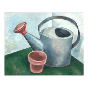 Mid 20th Century Gardener's Still Life Painting by Eleanor Perry