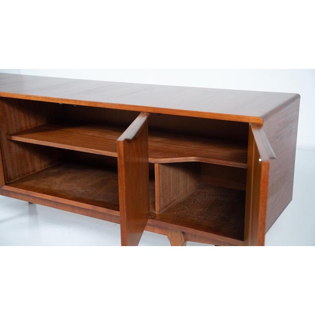 Mid-Century Modern Scandinavian Teak Sideboard, 1970s For Sale - Image 4 of 12