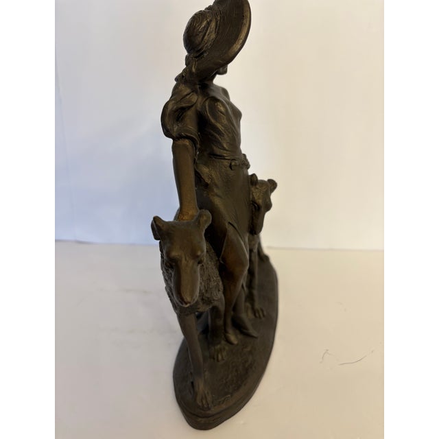 Edgar Degas Vintage Bronze Edgar Degas Sculpture “The Aristocratic” For Sale - Image 4 of 7
