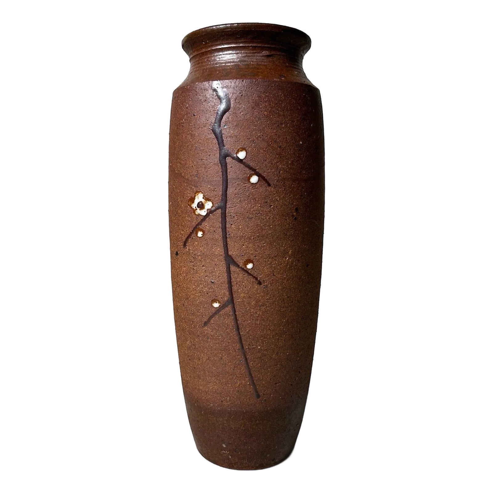 Vintage Kotobuki Ikebana Japanese Flower Vase by Suzuka-Yaki