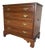 Kittinger Williamsburg Adaptation Mahogany 4 Drawer Bachelor Chest For Sale