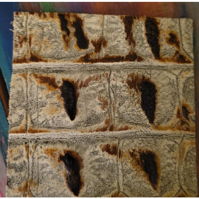 1990s 1990s Over Sized Leather Ottoman For Sale - Image 5 of 5