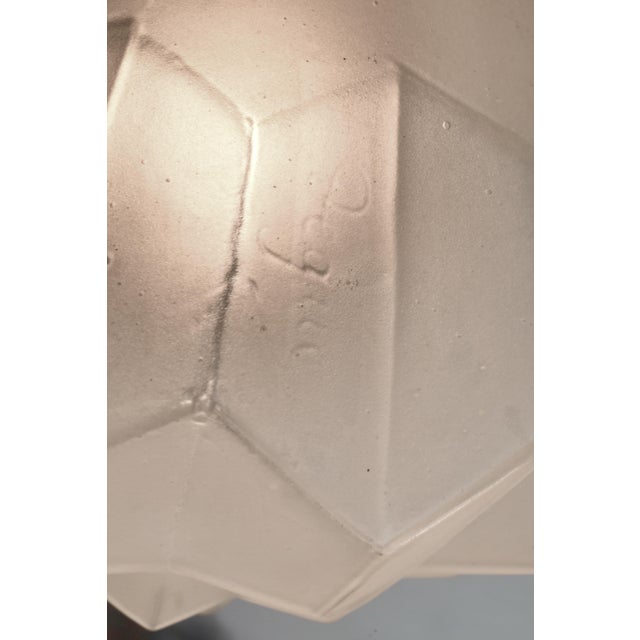 French Art Deco Pendant Light by Degue - 1925 France For Sale - Image 11 of 11