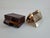 Mid-Century Modern Brass Travel Shaving Kit in Leatherette Case, 1960 For Sale - Image 10 of 18