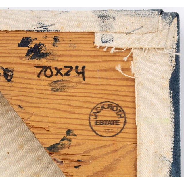 Jack Roth "Synthesis Xxxvi" Acrylic on Canvas For Sale - Image 10 of 10