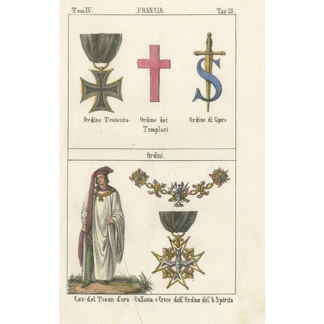 Black Badges of the Teutonic, 1842, Paper For Sale - Image 8 of 8