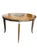 Grand Tour Vintage Italian Sorrento Marquetry Table With Helios Chariot Scene – Hand-Inlaid Neoclassical Olive Wood & Burl Walnut Side Table For Sale - Image 3 of 9