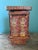 Antique Indian Hand-Painted Red Lacquer Wedding Box For Sale - Image 13 of 13