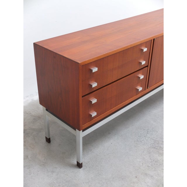 Large Modernist Sideboard by Werner Wölfers for V-Form, 1960s For Sale - Image 4 of 18