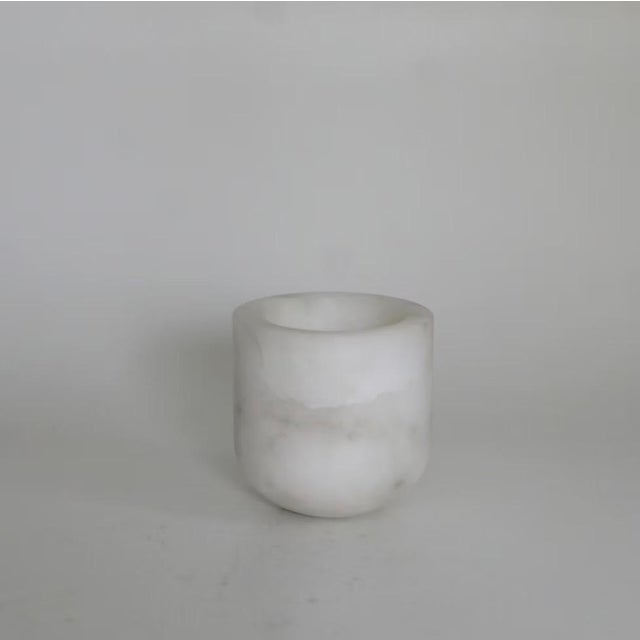 Michael Verheyden-Luce Alabaster White Small For Sale - Image 4 of 4