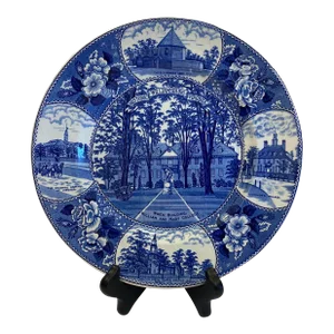 1950s Adams Potteries Staffordshire Williamsburg Plate