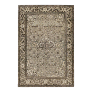 Galerie Shabab Collection Mid-20th Century Handmade Persian Malayer Accent Rug