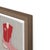 DESCRIPTION: Polly the Cowboy Boot by Willa Heart in Walnut Frame, Mini Art Print This is a print of a handmade fabric...