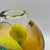 1970s Vintage Art Glass Vase in Yellow and Turquoise by Jiri Suhajek for Moser Karlsbad, 1970 For Sale - Image 5 of 16