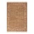 Shabby Chic Floral 1990's Pak-Persian Green/Beige Wool Rug - 6'1'' X 8'6'' For Sale