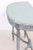 Louis XV Carved Duck Egg Blue Demi Lune Console Made in Spain For Sale - Image 12 of 12