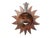 Wooden Carved Sun Face Sunburst Wall Sculpture, 20th Century For Sale - Image 11 of 15