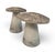 English Mid-20th Century English Style Cast Stone Mushroom Staddle Stones - Pair With Varied Heights For Sale - Image 3 of 11