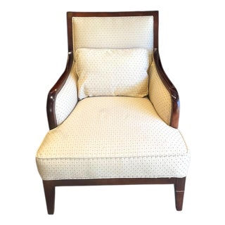 1990s Beige Dot Arm Chair For Sale