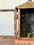 Mid 19th Century Antique Handcrafted Punched Tin & Copper Lantern | Folk Art Candle Lantern With Original Glass Door For Sale - Image 5 of 10