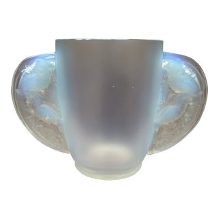Art Deco Verlys Bird Handled Vase For Sale