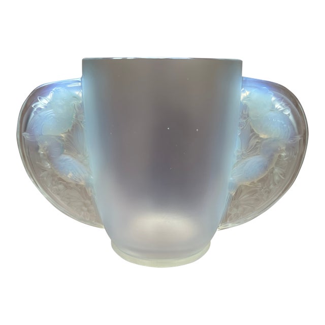 Art Deco Verlys Bird Handled Vase For Sale