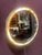 Fornasetti 1960s Italian Backlit Wall Mirror With Shell Motif For Sale - Image 4 of 11