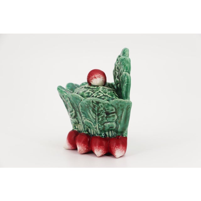 Circa: 1940. Material: Earthenware. Origin: Portugal. Item Condition: Age weathered surfaces. Condition is appropriate for...