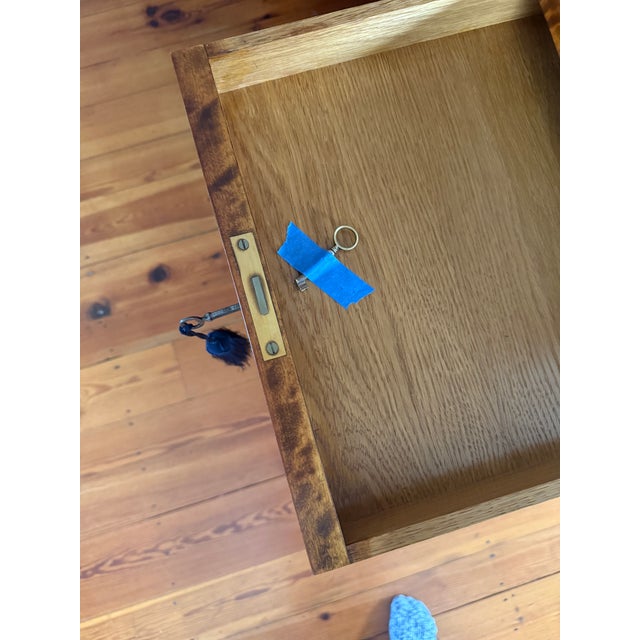 Brown Early 20th Century Jacob Kajer Partner Desk For Sale - Image 8 of 12