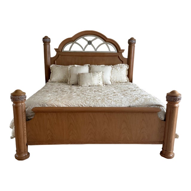 Stanley Coronation King Size Poster Bed For Sale