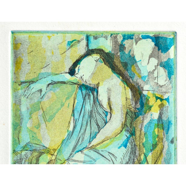Reclining Woman - Figurative Abstract Series (Set of 4) by Patricia A. Pearce For Sale - Image 9 of 10