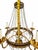 Late 20th Century Vintage French Empire Chandelier Lighting Fixture Crystal Swag 5 Arm For Sale - Image 5 of 7