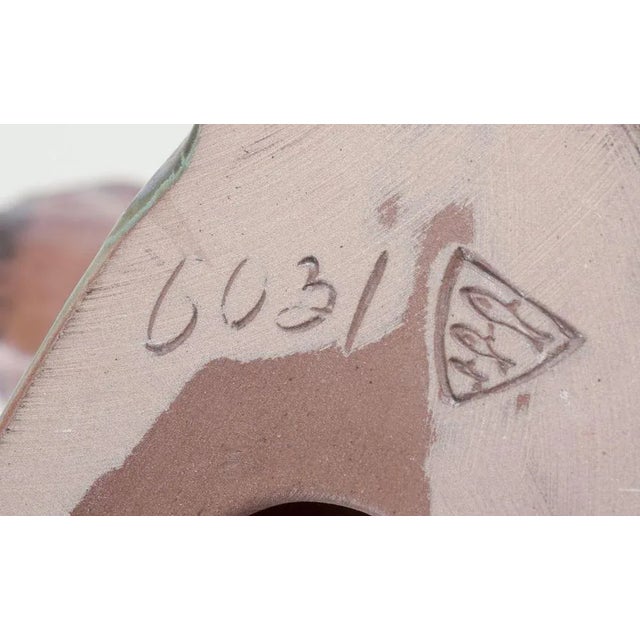 Black Ceramic Sculpture of Eagle from Michael Andersen and Sons., 1960s For Sale - Image 8 of 10