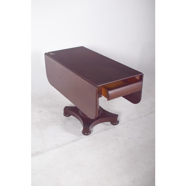 English Flip Flap Sofa Table For Sale - Image 5 of 13