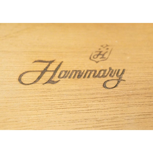 Hammary Furniture Solid Cherry Country French 20" Accent End Table W. White Granite Top For Sale - Image 9 of 12