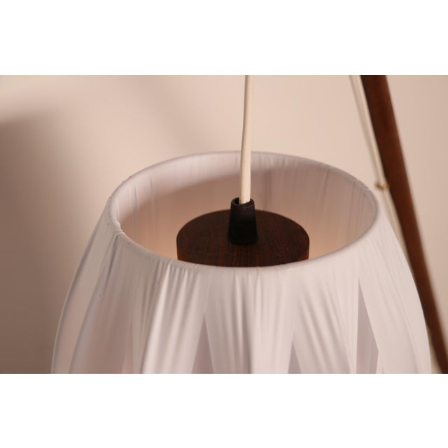 Iconic floor lamp ‘Fishing Pole’, designed by Svend Aage Holm Sorensen for Sorensen & Co, made in Denmark, 1950s. The name...