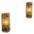 Textured Glass Wall Lights by Carl Fagerlund for Orrefors, 1970s, Set of 2 For Sale